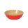 bamboo bowl orange flat