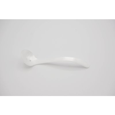 Olive spoon mother of pearl white