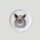 Mini-Tablett Wildschwein rund