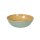 Bambusschale Eisblau matt Flach (30 x 10 cm, d x H)