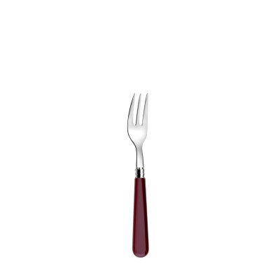 pastry fork cherry red