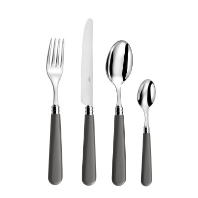 cutlery set grey