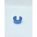 napkin ring acrylic glass blue