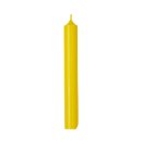 Cylinder candle dark yellow