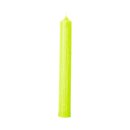Cylinder candle light green