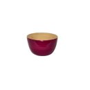 Bambusschale Brombeer glänzend  Mittel (22 x 14 cm,...