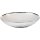 Silver bowl Granito Pearl white