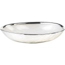 Silver bowl Granito Pearl white 18 x 12 cms