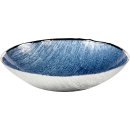 Silver bowl Granito Sky blue