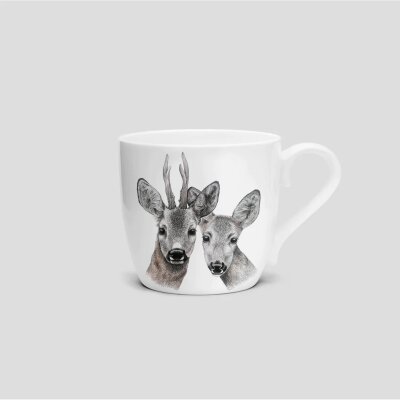 Kaffeetasse Rehwild
