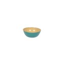 Bamboo bowl turquoise shiny Bowl (18 x 7 cm, d x H)