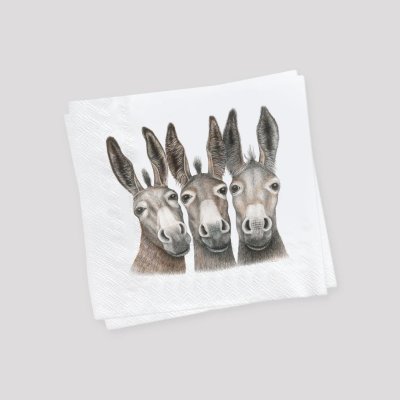 Tissue napkins Donkey