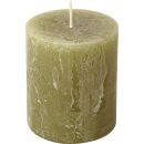 Cylinder candle brillantblau