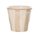 espresso cups striped beige
