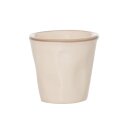 Espressotassen umrandet beige