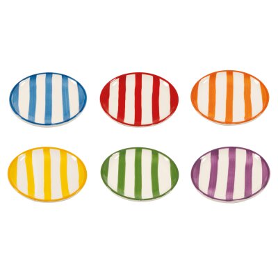 small plates striped
