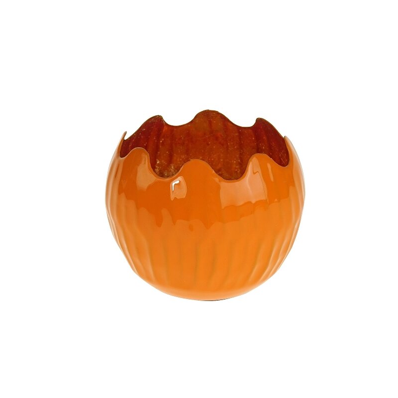 Windlicht Holi, orange/gold, 12,50 €