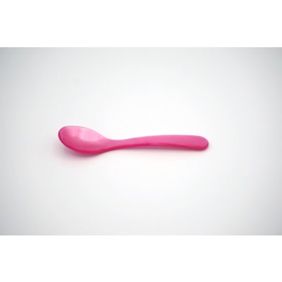 egg spoon pink