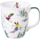 Kaffeetasse Den Hang hinunter