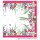 Table Cloth orange/fuchsia/flower
