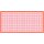 Tischdecke orange gemustert
