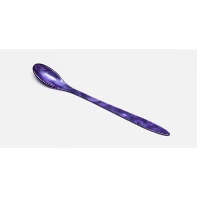 Yoghurt spoon long violet
