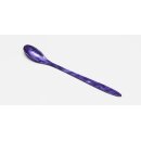 Yoghurt spoon long violet