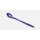 Yoghurt spoon long violet
