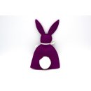 Bunny egg cozy Purple