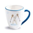 Frühstücksbecher mit Schi