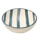 Bowl striped grey