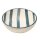 Bowl striped grey