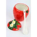 Marmeladenglas Erdbeere
