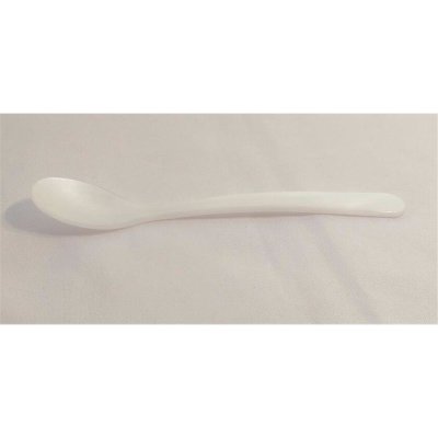 Yoghurt spoon mother of pearl white