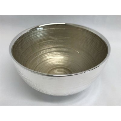 Silver bowl Sinfonia sand