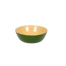Bamboo bowl green mat Small (15 x 5 cms, d x h)