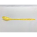 Yoghurt spoon long sunny yellow