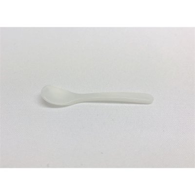 Salt spoon mother of pearl white