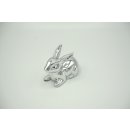 Deco bunny silver plated Child